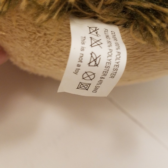 Elements Animal Hedgehog Weighted Fabric Door Stopper 8" - Picture 9 of 12